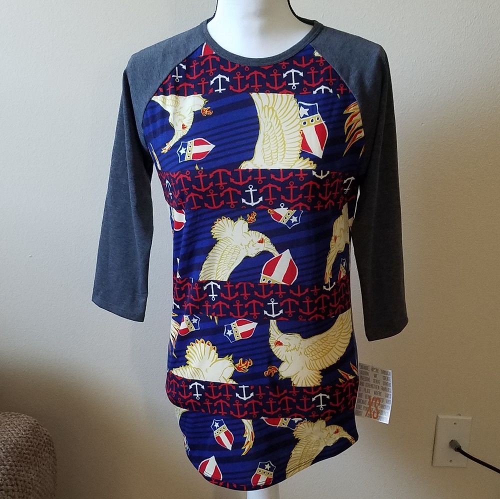 🧡 Nwt’s Eagles Randy Baseball Tee XS